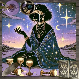 VIKAMA Wizard Of Oz Tablecloth Vine Goddess Magic Elements Waterproof Stain Resistant Metaphysical Studio Theme Party