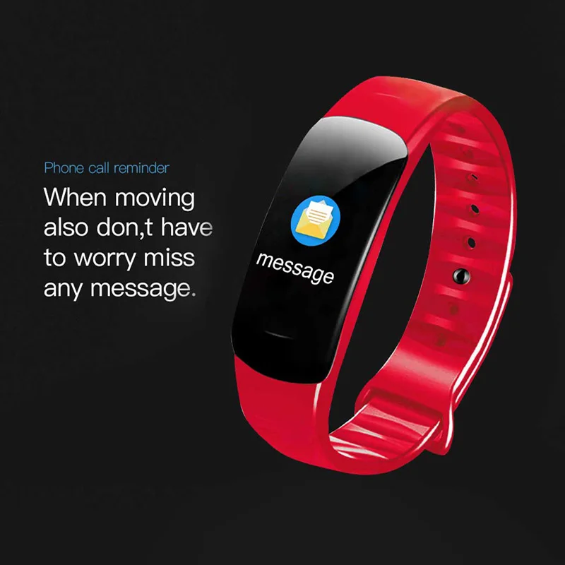 Lenovo Smart Watch C1 Plus 5.3Bluetooth Step Counting Sports Bracelet Fitness Tracker Heart Rate Blood Pressure Sleep Men Women - Image 5