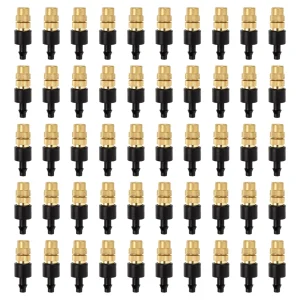 10-200PCS Outdoor Misting Cooling System Garden Irrigation Watering 4/7PVC Atomizer Nozzles Adjustable Garden Sprinklers Head