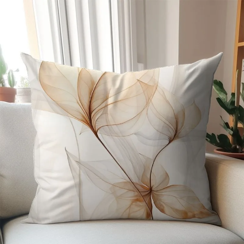 Nordic style universal minimalist Chinese style sofa throw pillow cover, living room backrest pillow cover - Image 4