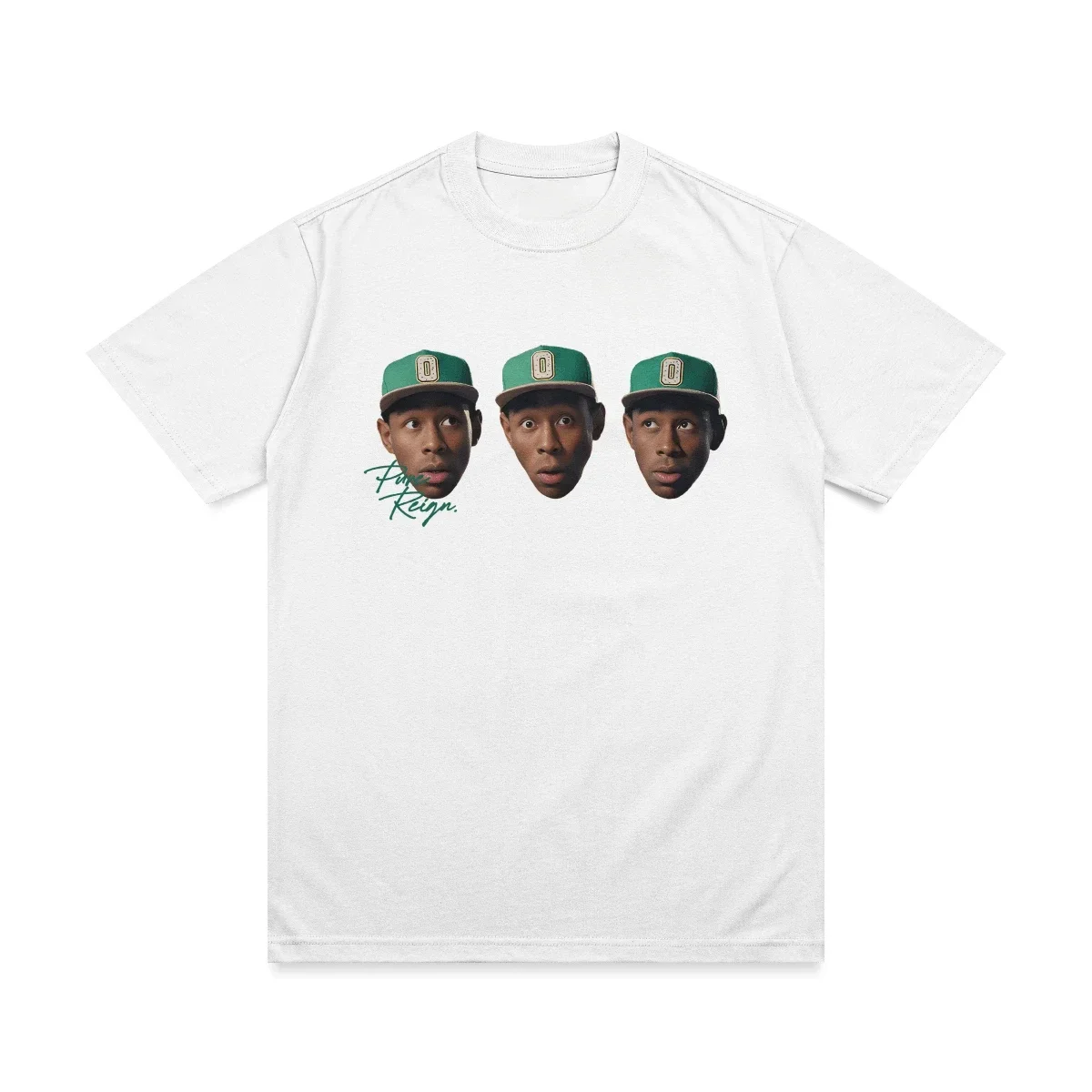 Tyler The Creator Head Pattern T-shirt Summer Women's Short Sleeved T-shirt Retro Hip Hop Rap Singer Cactus Jack T-shirt Y2k Top - Image 8