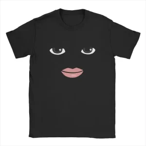 Novelty Robloxs Face Game Meme Graphic T Shirts Men Women Fashion Short Sleeve T-shirts Unisex High Quality Tops