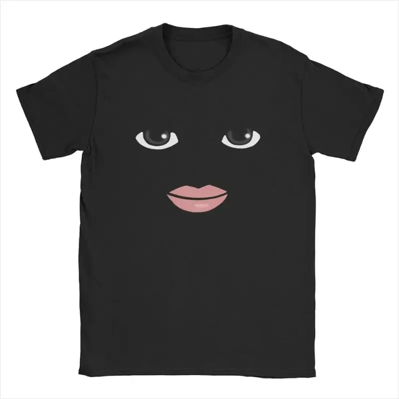 Novelty Robloxs Face Game Meme Graphic T Shirts Men Women Fashion Short Sleeve T-shirts Unisex High Quality Tops - Image 2