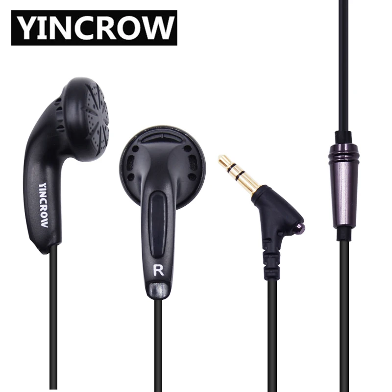 YINCROW X6 In Ear Earphone Earbud Flat Head Plug Earplugs PK PK1 MX500 MX985 Kill Monk Earbud Free Shipping