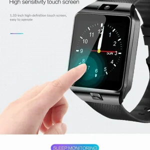 DZ09 Smart Watch Men Android With Sim TF Card Dial Call Answer Call Connect Whatsapp Facebook Twitter Sync Smartwatch SpoRT Wate