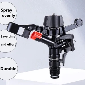 1Pc Rotating Rocker Sprinkler Adjustable 3/4"Male Thread Lawn Flowerbed Watering Sprayer Garden Farm Agriculture Irrigation Tool