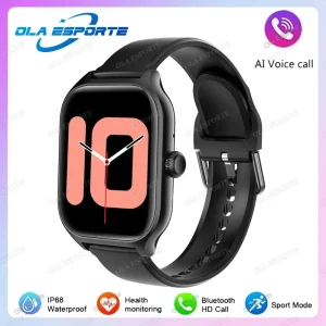 2026 New Smart Watch For Android IOS 2.01Inch Color Screen Bluetooth Call Blood Oxygen/Pressure Monitoring Smart Watch Women Men