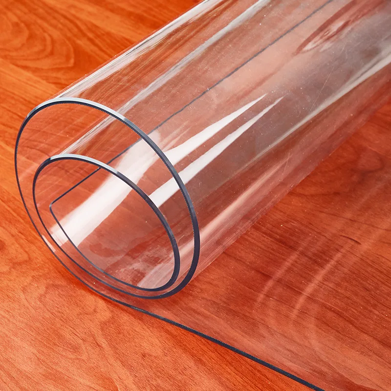 Transparent PVC table cloth frosted table top protective cover waterproof kitchen pattern oil table cloth glass soft cloth 1.0mm - الصورة 6