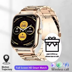 2026 New Fashion Smart Watch Wireless Phone Call Heart Rate Blood Oxygen/Pressure Monitoring Outdoor Sports Smartwatch Women Men
