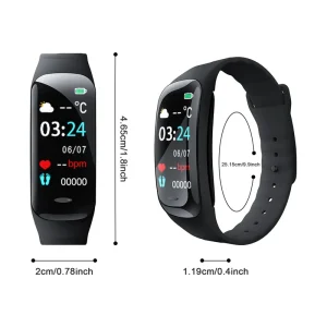 Lenovo Smart Watch C1 Plus 5.3Bluetooth Step Counting Sports Bracelet Fitness Tracker Heart Rate Blood Pressure Sleep Men Women
