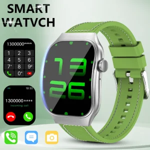 LAXASFIT New Smart Watch 2.01" 3D Curved Screen Men Women BT Call Sports Fitness Health Smartwatch Music Weather Smart Watch