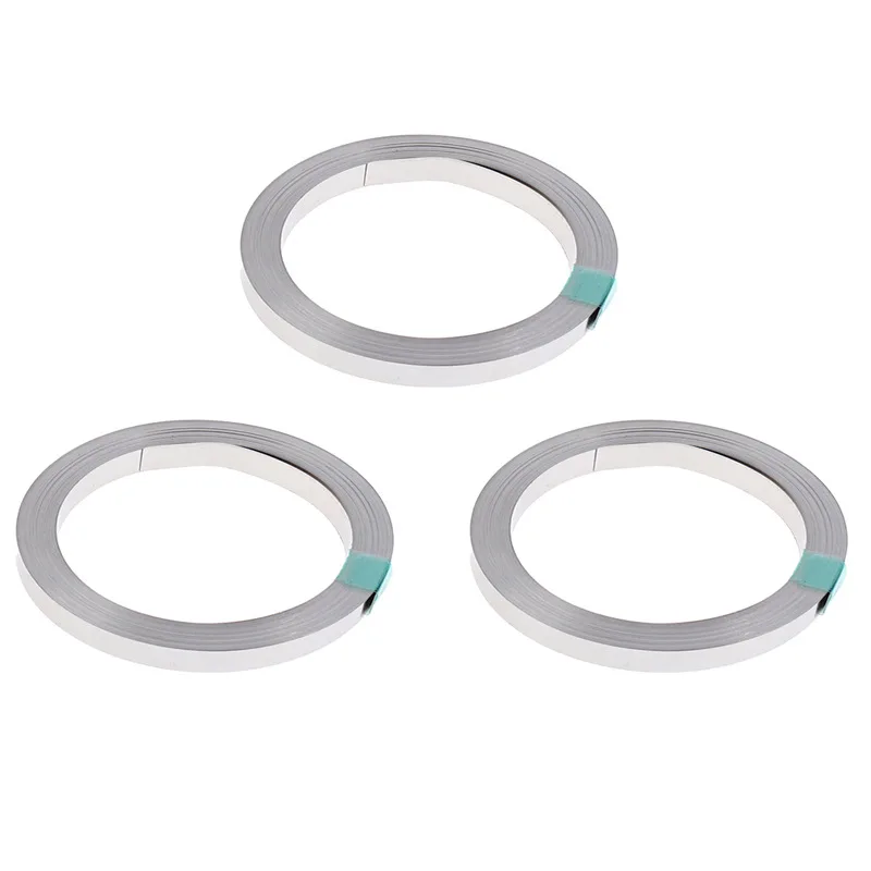 5M/2M/Roll Li-ion Battery Nickel Plated Strip Connector 0.1mm 0.12mm 0.15mm 0.2mm 0.3mm Battery Connector Spot Welder Steel Belt - الصورة 3