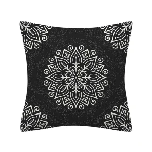 Geometry Cushion Cover 45x45 Polyester Pillowcase Decorative Sofa Cushions Pillowcover Home Decor Black Yellow Blue Pillow Cases