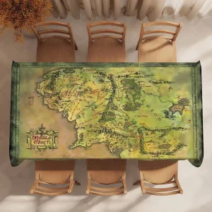 Movie R-Rings Of The L-Lords Table Cloth Indoor Outdoor Picnic Party Decoration Kitchen Table Cloth Waterproof Cloth Stain-Proof