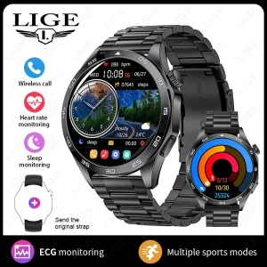 2026 New ECG Health Smart Watch Men Women Blood Pressure Oxygen Health Tracker Smartwatch Bluetooth Smartwatches for Android iOS