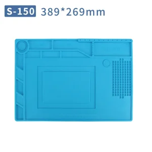 Antistatic ESD Soldering Mat For Bga Rework Station Large Ipad Repair Heat Insulation Mat Pad Small Silicon Mat Thick Soldering