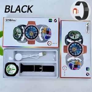 7 IN 1 Strap Smart Watch Men AMOLED Screen Heart Rate AI Voice Assistant GPS Track Smartwatch Bluetooth Call Women Wristwatch