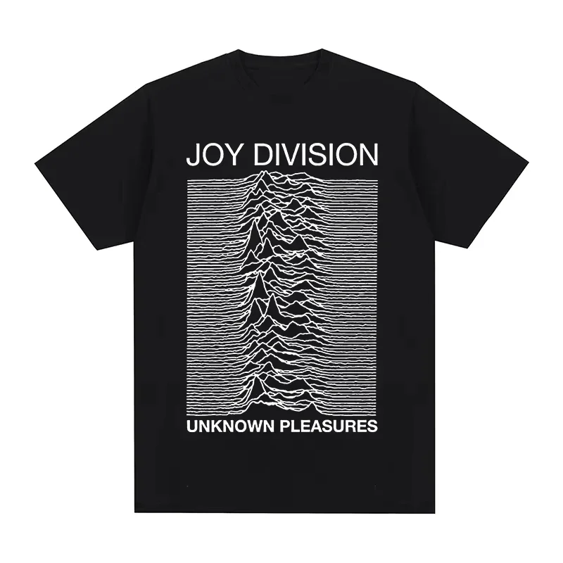 Joy Division Creative Line Print Summer High Quality 100% Cotton Casual Comfortable Men's T-Shirt Trendy Street Women Clothing - Image 2