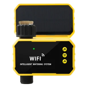 4/2 Zone WiFi Water Timer Smart Irrigation Timer Water Valve Controller Solar Powered Smart Life App 2.4GHz Auto Watering Timer