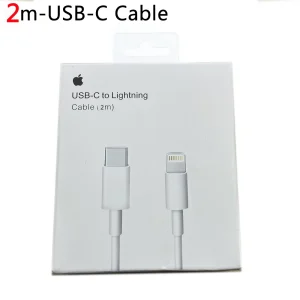 Original 20W USB-C Power Adapter For iphone 17 16 15 14 mini Pro Max Type C fast charger for Apple Cable for iPhone X 12 13 Plus