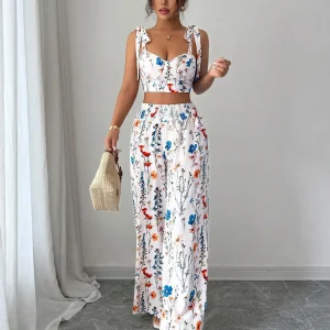 Women's Two-Piece Set, Stylish and Comfortable for Casual Wear, Perfect for Any Occasion, Trendy Look for Women