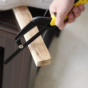 Hand Saw Standard 10 Inchs Hacksaw High Carbon Steel Saw Blades Garden Tools Cut for Wood, Metal,PVC, Plastic Woodworking Tools