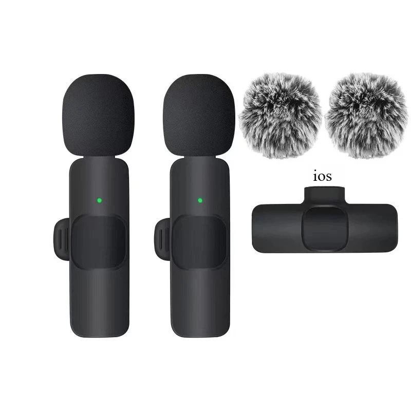 Wireless Lavalier Lapel Microphone for iPhone, iPad, Mini Video Recording Mic for Interview Video Podcast Vlog Noise Reduction - الصورة 10