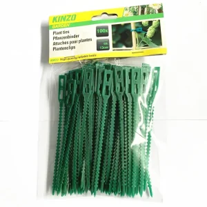 50pcs Adjustable Plastic Plant Cable Ties Reusable for Garden Supplies Tree Climbing Support Plant Vine Tomato Stem Clip ribbon