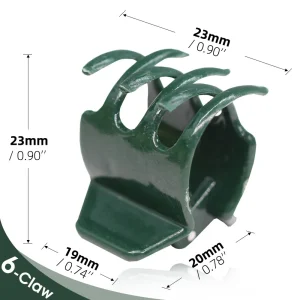 10-200PCS Plastic Plant Support Clips Orchid Stem Clip for Vine Support Vegetable Flower Tied Bundle Branch Clamping Garden Tool