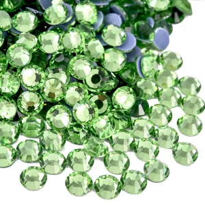 BOBOHOO Multi-color SS6-SS30 Glass Crystal Hot Fix Rhinestones Flatback Iron On Stone For DIY Nail Art Fabric Clothes Decoration