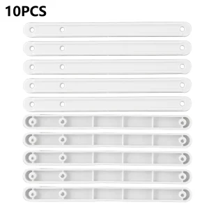 10pcs Draw Rail Plastic Drawer Slides 180/235/298mm Draw Runners Replacement Wardrobe Guide Rail Furniture Hardware