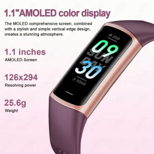 LIGE New Fashion Smartwatch Men Women Temperature Blood Oxygen Monitoring Bracelet Sports Waterproof Smart Watch For Man Laides