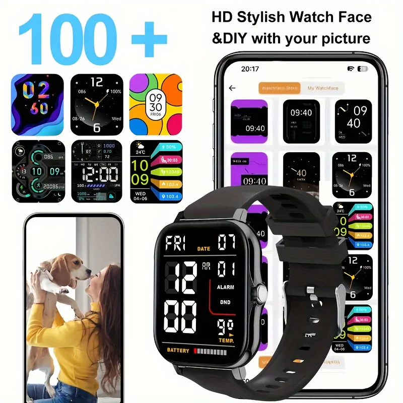 KESHUYOU 2025 Smart Watch Answer Make Call Message Preview Sport Mode DIY Dial Sleep Monitor Smart Watch for Men Women Gifts - Image 3