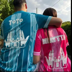 2025 JUL Maillot TOTO Et Ninetta Jersey Women Trendy Rap Culture Print T-shirts BreathShort Sleeved T-Shirt Women T-Shirt Jersey