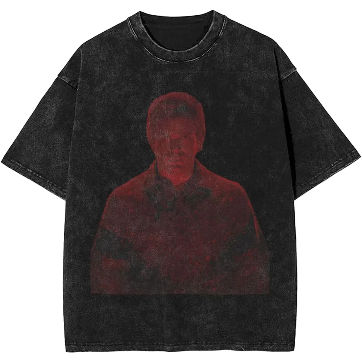 New Dexter Morgan Edition Middle Finger Retro Trendy Vintage Washed T-Shirt Summer Y2K Tops Cotton Men Women Tees Short Sleeve - Image 13