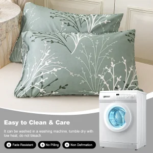2pcs/4pcs Floral Pattern Pillow Cover Set (Pillow Inner Not Included), Soft & Comfortable, Suitable For All Seasons