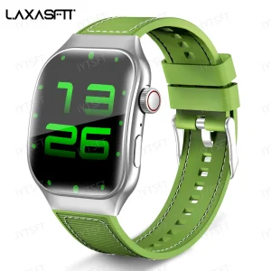 LAXASFIT 2.01 Inch Curved Screen Men's Smart Watch Bluetooth 5.3 HD Call Multiple Sports Modes Woman Smart Watch Holiday gifts
