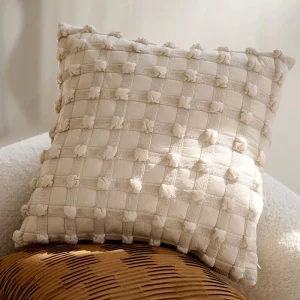 30x50/45x45CM Light Luxury Throw Pillow Cover Brown French Stamping Waist Cushion Cover Decor Home Decorative Pillowcase