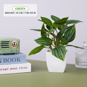 Fake Plant Potted Artificial Plants Decoration Potted Bonsai Small Tree Pot zen Garden Ornaments Table Home Room Decoration