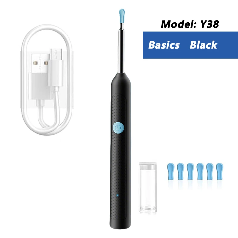 Visual Ear Wax Cleaner with Camera Safe Earwax Removal Endoscope with 5M Camera Luminous Otoscope Ear Cleaning Tools Ear Care - Image 12