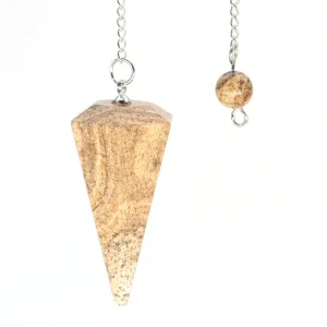 Natural Crystal Pendulums for Divination Dowsing Amethyst Pink Quartz Pendulum Reiki Healing Gem Stone Pendant Pendulos