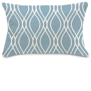 Nordic sweet home light blue geometric pillowcase decorative sofa cushion cover pillowcase