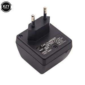 1PC AC Adapter with Car Socket Auto Charger EU Plug 220V AC To 12V DC for Car Electronic Devices Use At Home