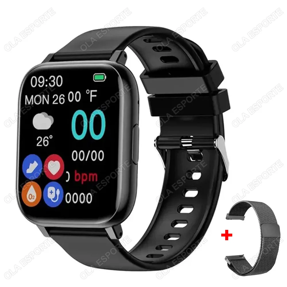 2025 Smart Watch Men Women GPS HD Touch Screen Blood Pressure Monitor Sports Watches Bluetooth Call Fitness Digital Smartwatch - الصورة 18