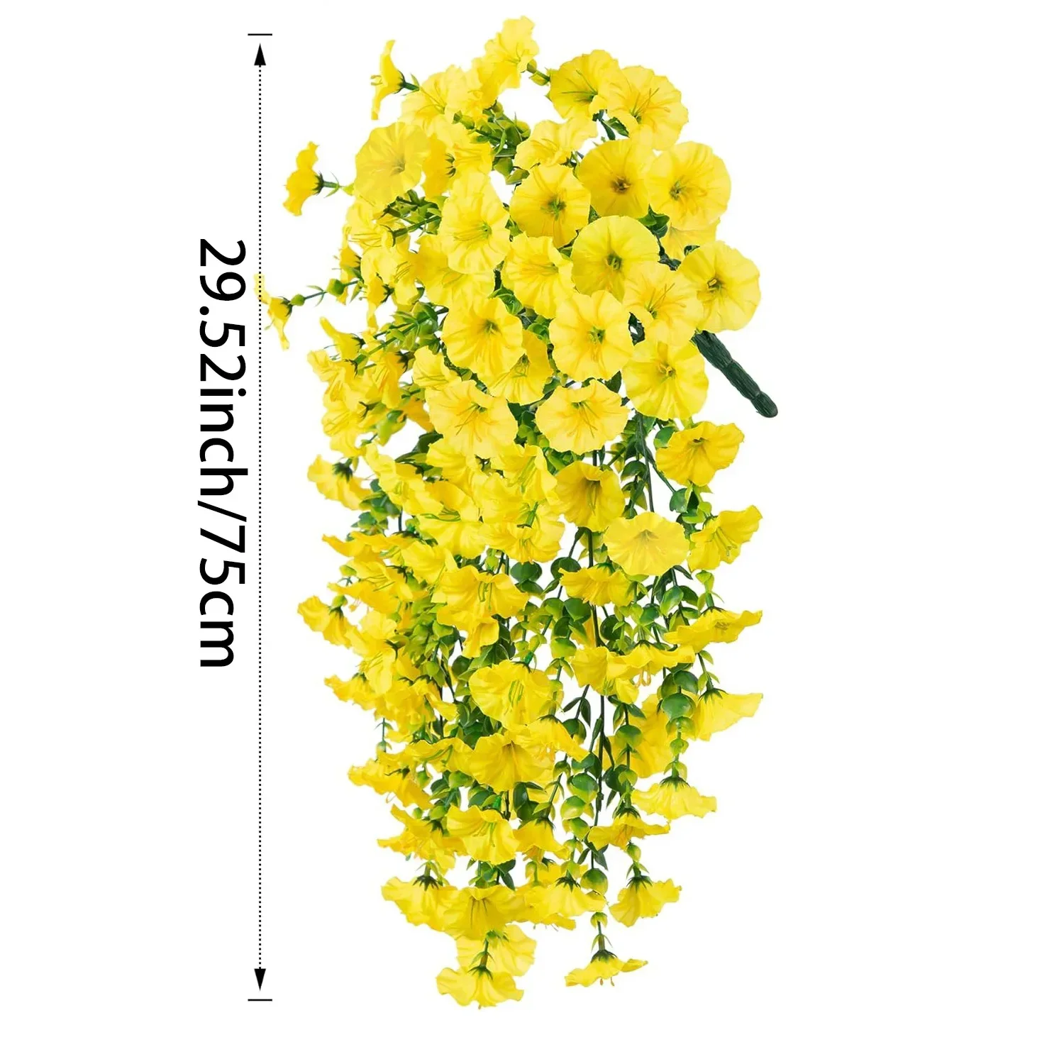 Artificial Flower New Artificial Hanging Flowers and Plants Easter Decoration 2025 UV-resistant and Realistic Room Decor Wedding - Image 10