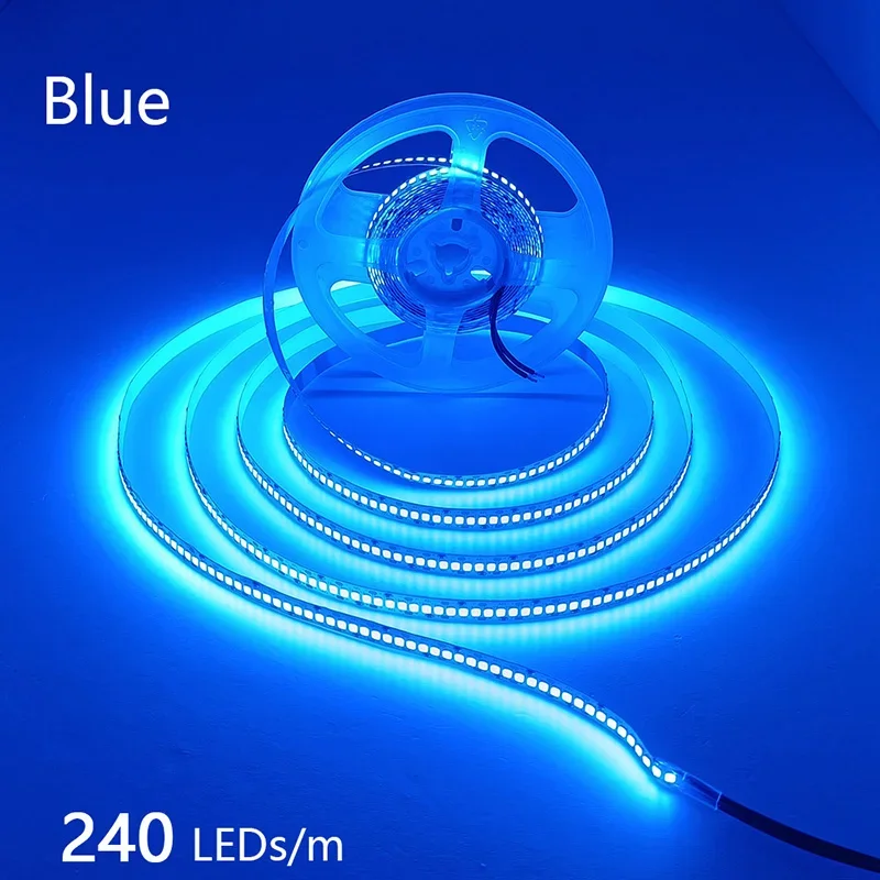24V 12V LED Strip 2835 120LEDs/m Home Lamp Strip Pink Red Ice Blue Green Golden Yellow Orange Flexible Waterproof Soft Lamp Bar - الصورة 28