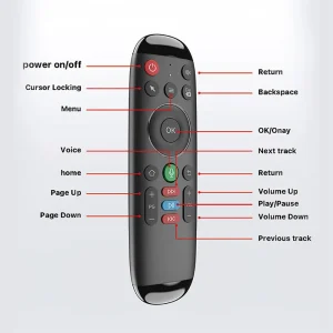 New M6 Fly Air Mouse Wireless Keyboard Mouse Mini Remote Control 2.4G Rechargeble Laptop Smart Android TV Box PC Windows Remote