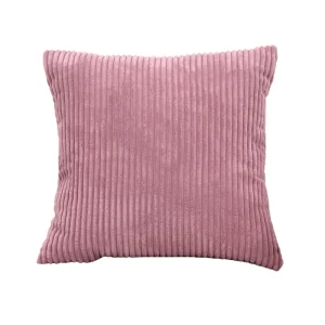 BUYNOW 1PC 4PCs/set Pink Corduroy Decor Couch Throw Pillow Covers Striped Cushion Cases Soft Boho Square Pillow Covers Home Sofa