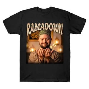 RAMADOWN MEME T-shirt For  Women  T Shirts Short Sleeve Tops