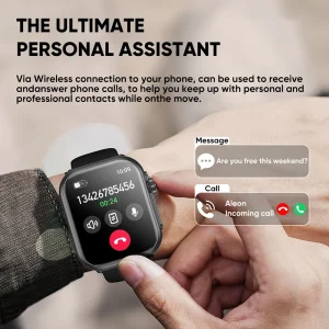 Smart Watch Ultra 2 SE Men Women 1000mAh HD AMOLED Heart Rate 100+Sport Bluetooth Call GPS Track Waterproof Smartwatch For Apple